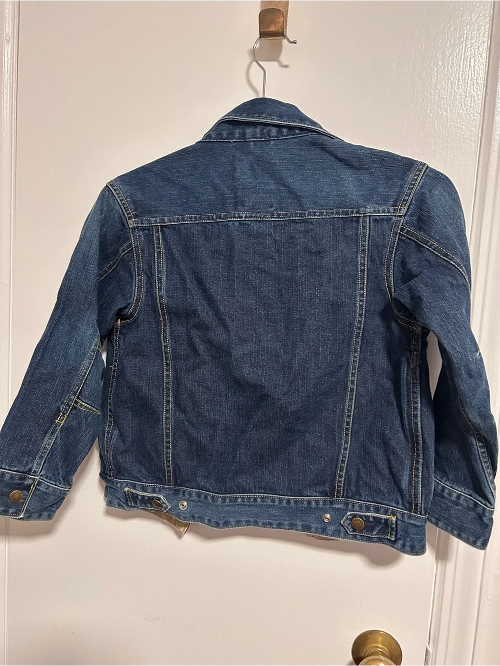 GAP Kids Dark Blue Denim Trucker Jacket